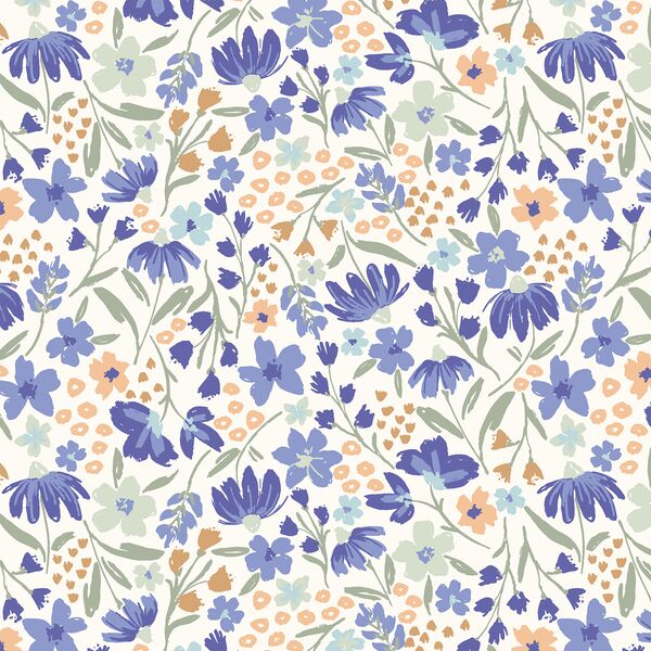 Blooms in Periwinkle