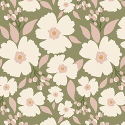 Easter Blossoms in Sage Green
