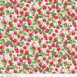 Strawberries in Pink