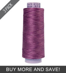 Lilac Bouquet (9090-9838) - Silk Finish Cotton Multi 50wt - 1500 Yards (3 Pack)