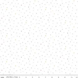 Dapple Dot in Rainbow on White