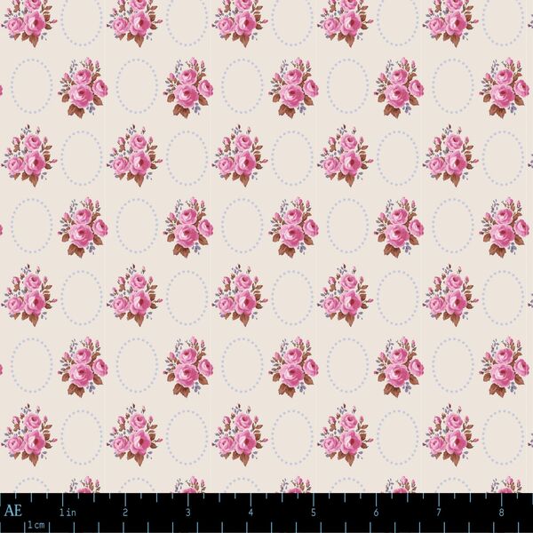 Cameo Biscuit in Pink Floral