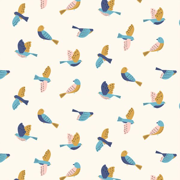 Birds in Cream