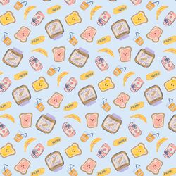 Toastally Cute in Sky Blue