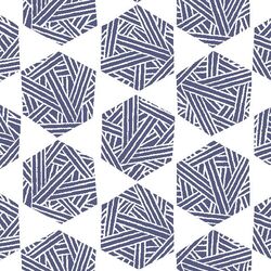 Hexie Bramble in Indigo