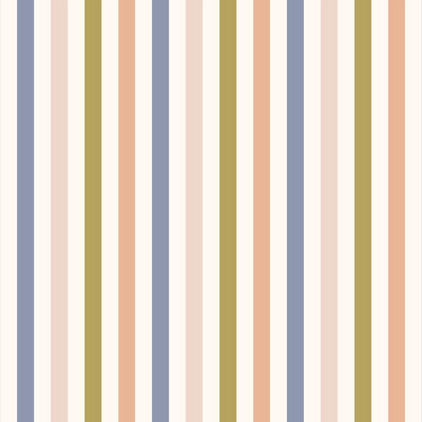 Spring Stripe in Ivory