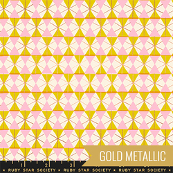 Happy Hexie in Golden Hour Metallic