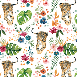 Blooming Jaguar in White