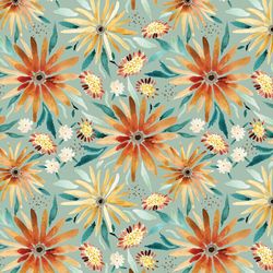Sunflower Fields in Celadon