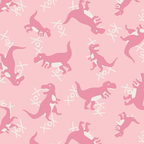 Hugs and Kisses Dinos in Heart