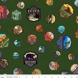 Patches in Green