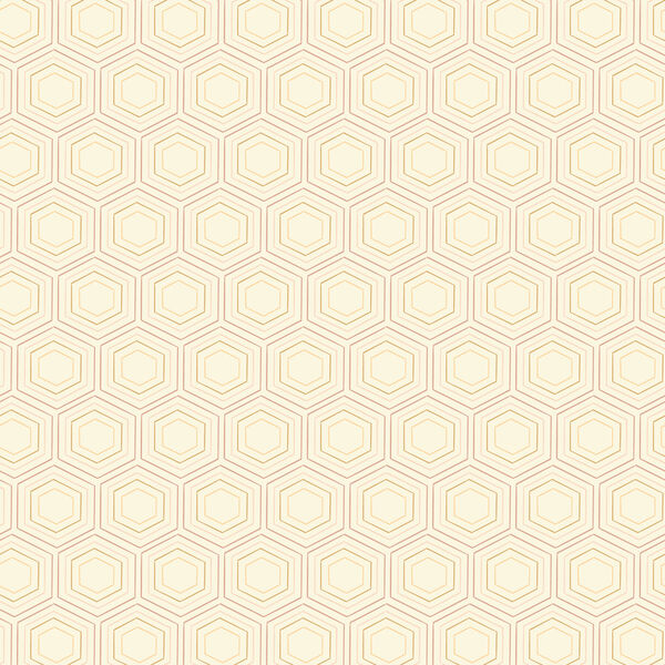 Honeycomb Dreams in Ivory