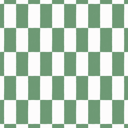Winter Checkerboard in Green Fir