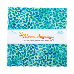 Expressions Batiks 10" Square Pack in Bloom Anyway