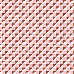 Geometric in Brown Pink