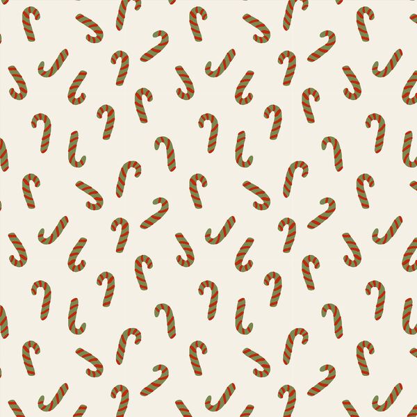 Candy Canes in Flurry