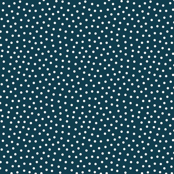 Polka Dots in Navy