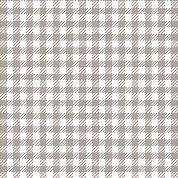 Small Buffalo Plaid in Taupe