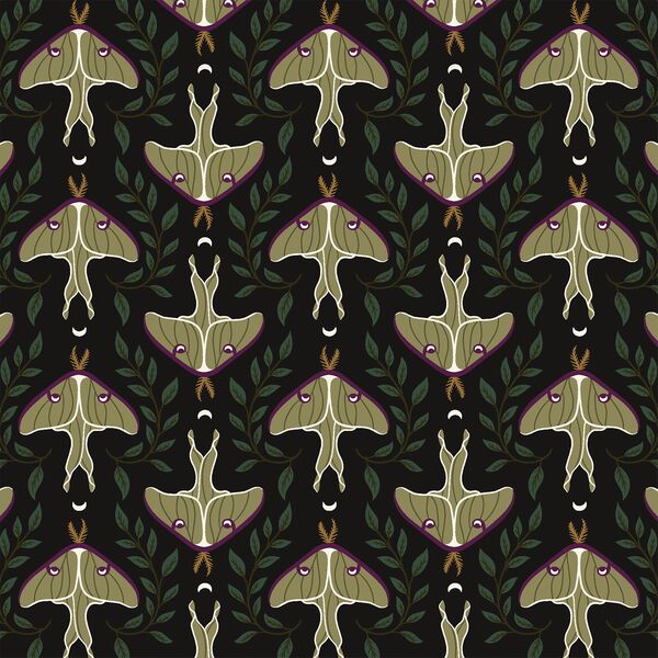 Mystical Moths in Midnight