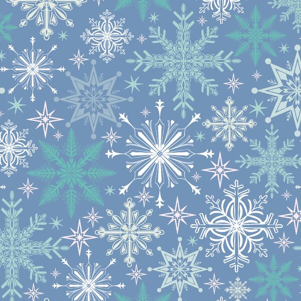 Flurries in Blues