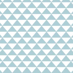 Triangle Mosaic in Powder Blue