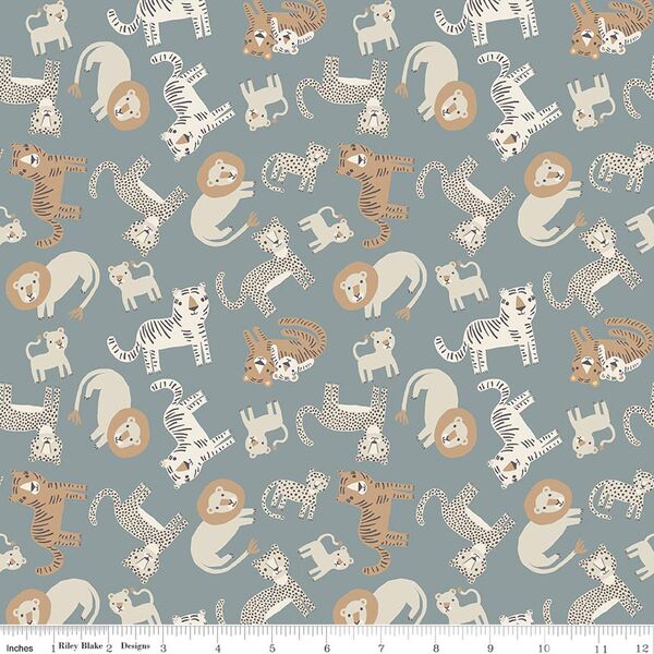 Animal Toss in Blue