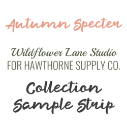 Autumn Specter Sample Strip