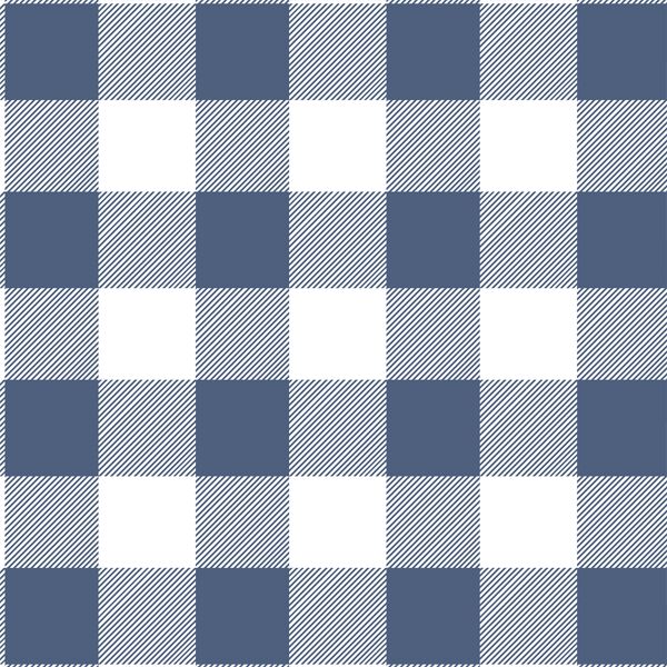 Buffalo Plaid in Indigo
