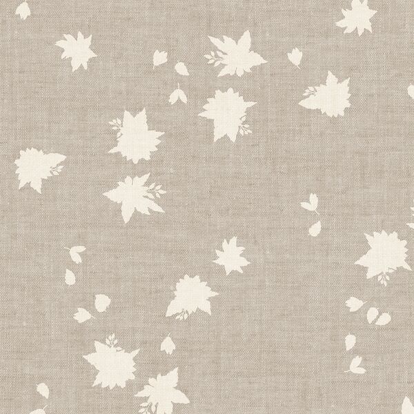 Large Scattered Floral in Dove Grey