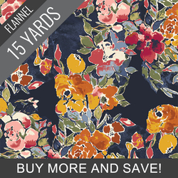 Botanist's Essay Flannel in Two - 15 Yard Bolt