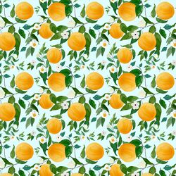 Small Oranges in Spring Breeze