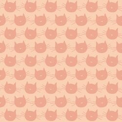 Scaredy Cat in Bubblegum on Light Pink