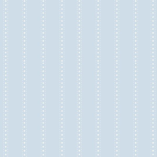 Garden Stripe in Cloud Blue