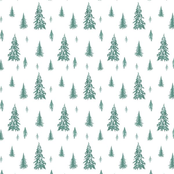 Snowy Pines in Agate