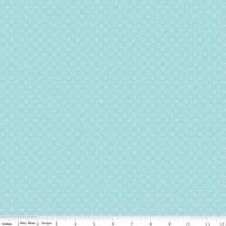 Circle Dots in Aqua