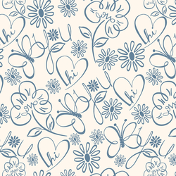 Doodles in Blue Jeans