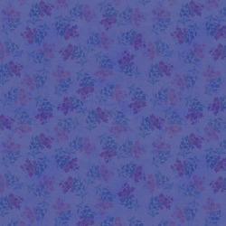 Flower Stamps in Purple