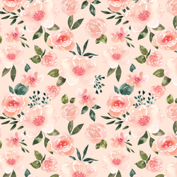Garden Floral in Light Pink