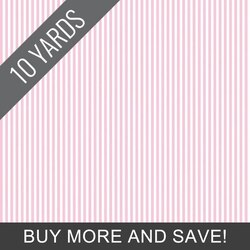 1/8" Stripe in Peony - 10 Yard Bolt