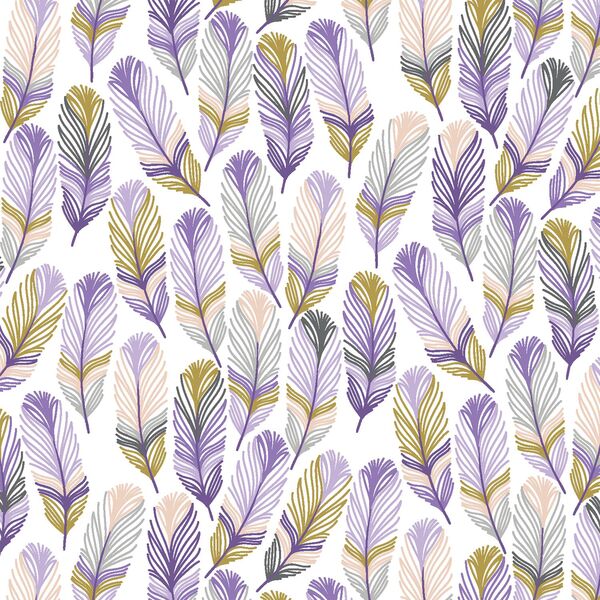 Feathers in Ultraviolet