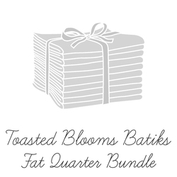Expressions Batiks Fat Quarter Bundle in Toasted Blooms