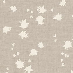 Large Scattered Floral in Dove Grey