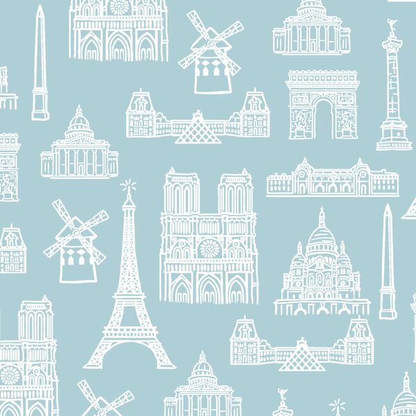 Jadore Paris in Powder Blue