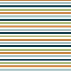 Little Garden Stripes in Cool