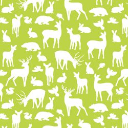 Forest Friends in Lime