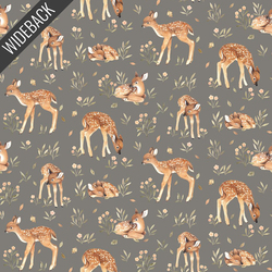 Oh Deer Wideback in Pewter