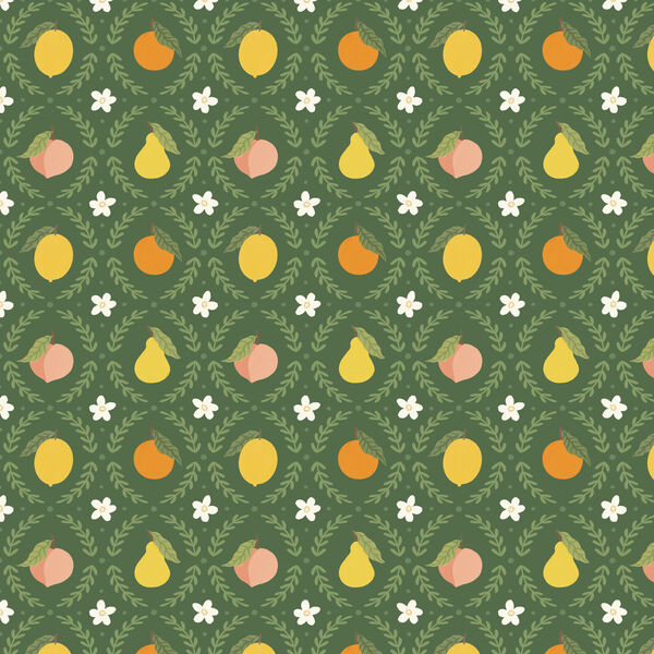 Vignettes in Dark Green