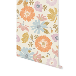 Blooming Floral in Spring Meadow