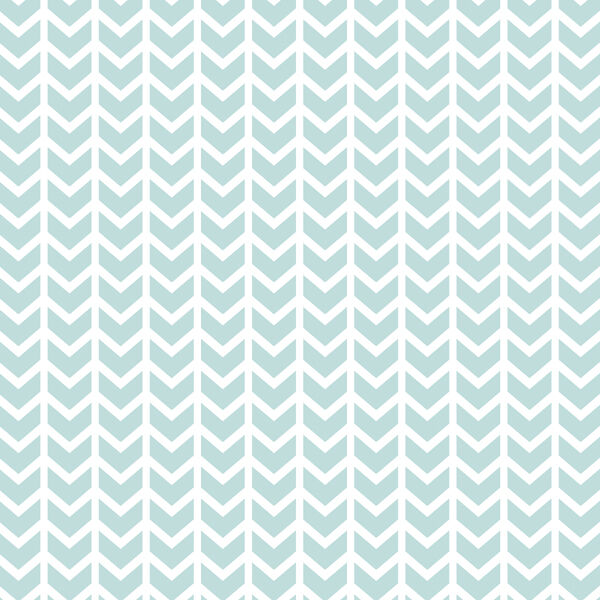 Broken Chevron in Glacier Blue
