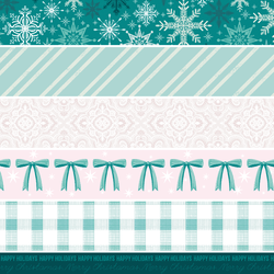 Ribbons and Bows in Mistletoe